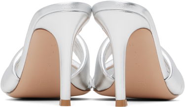 Tenisky a topánky Gianvito Rossi Amour Heeled Mules Metalická | G10012-85RIC-NPS, 4