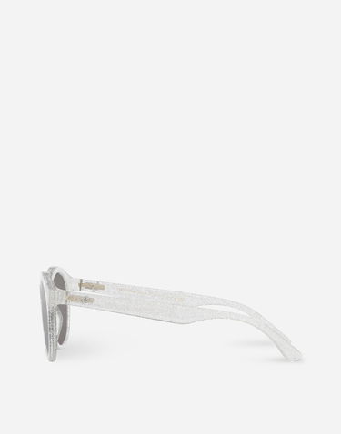 Slnečné okuliare Dolce & Gabbana Dolce & Gabbana New Pattern Glitter Sunglasses Biela | VG600JVN86G9V000, 2