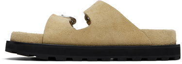 Oblečenie Jil Sander Jil Sander Pin-Buckle Suede Sandals Béžová | J44WP0026_P8213, 2