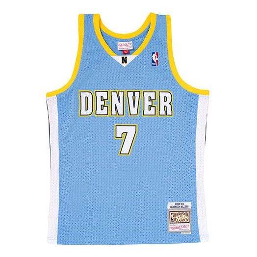 Dres Mitchell & Ness Mitchell & Ness Denver Nuggets Jersey Modrá | SMJY3169-DNU08CBICLBL, 0