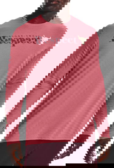 Tričko Under Armour Project Rock Respect Long Sleeve T-Shirt Ružová | 1373761-600, 0