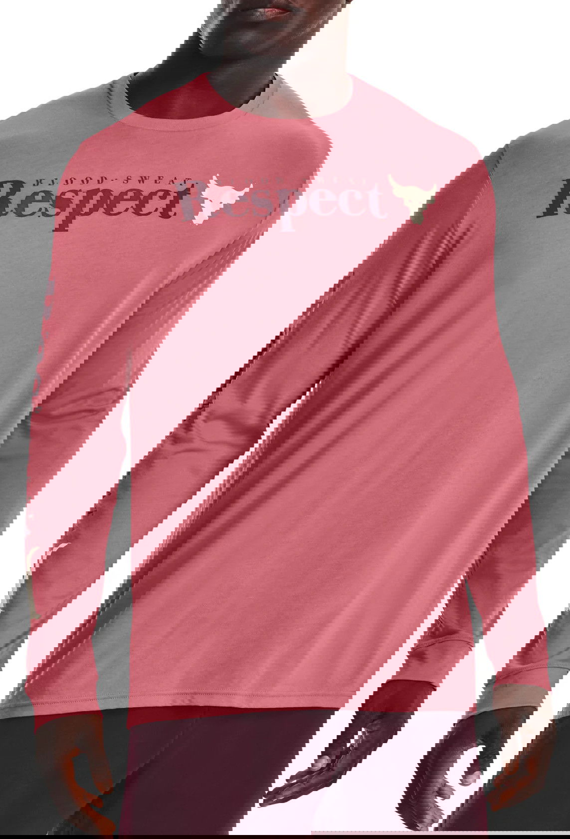 Tričko Under Armour Project Rock Respect Long Sleeve T-Shirt Ružová | 1373761-600, 0