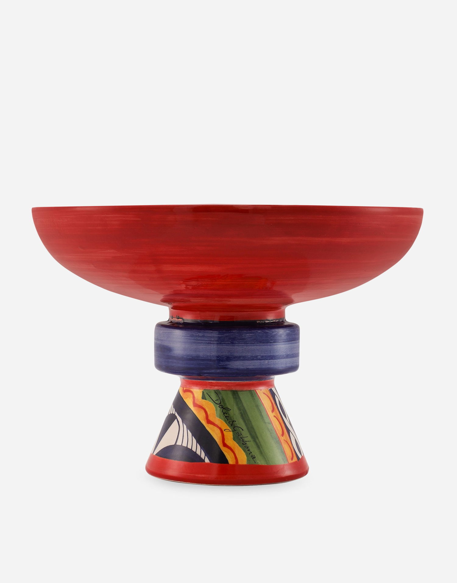 Home decor Dolce & Gabbana Multicolor Raised Platter Candle Holder Rôznofarebný | TCC189TCACDUC036, 0