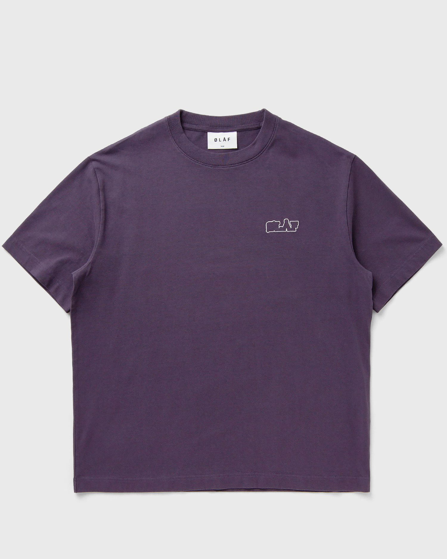 Tričko ØLÅF Varsity T-Shirt XL Fialová | M190107, 0