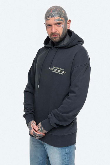 Mikina Han Kjøbenhavn Hoodie With Print Čierna | M.130149, 0