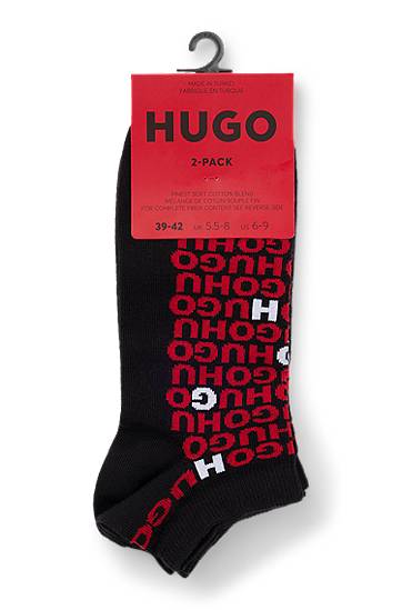 Ponožky BOSS HUGO Two-Pack of Ankle Socks with Logos undefined | 50520998, 1