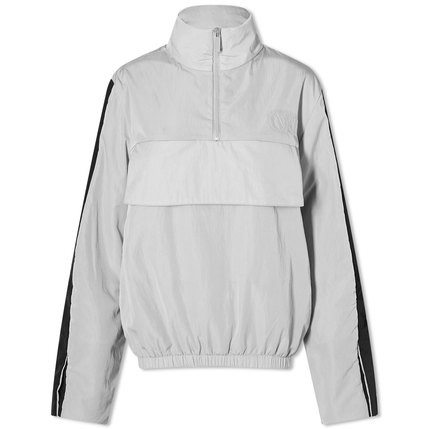 Bunda Off-White Crispy NY Track Jacket Šedá | OWVL039S24FAB0014001, 0