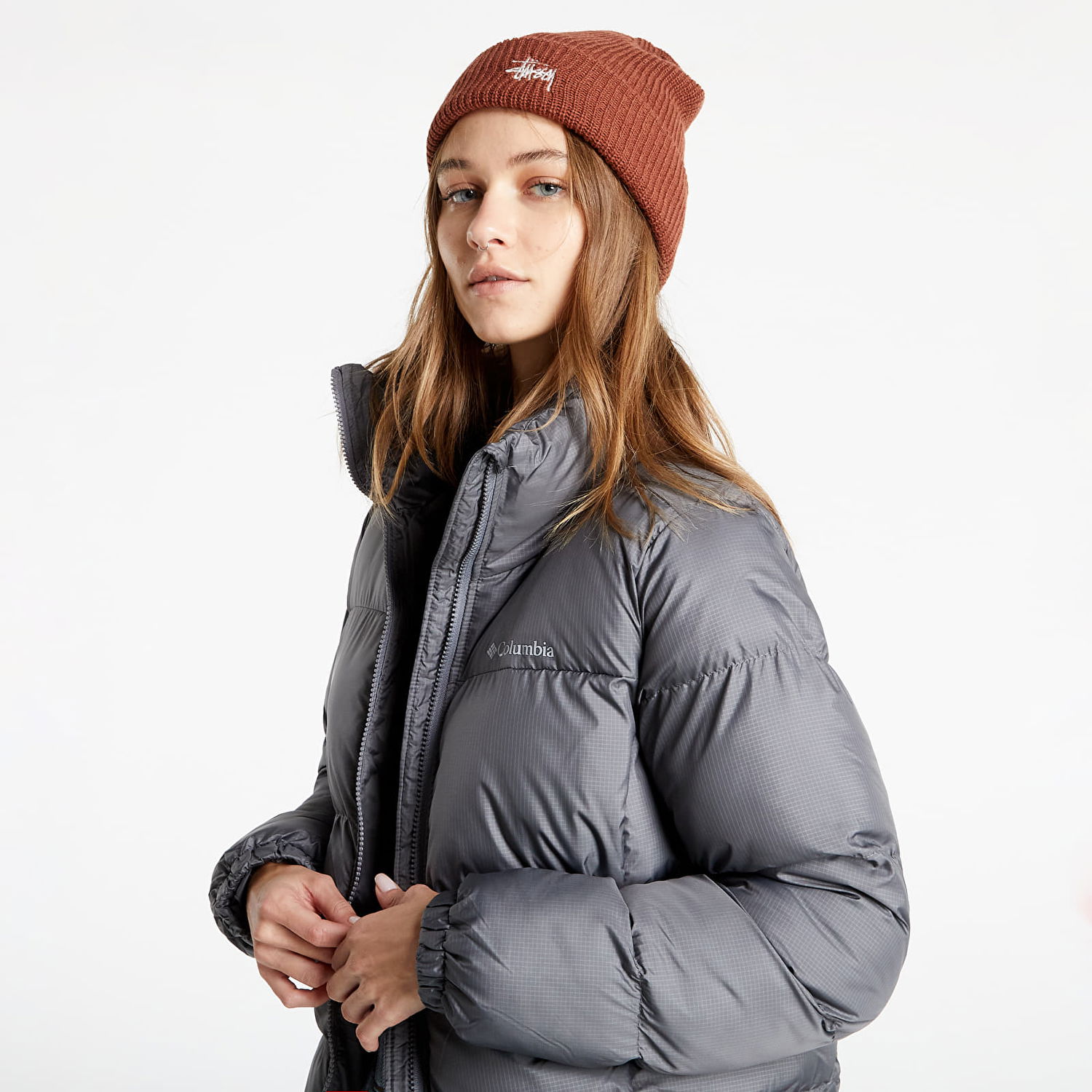 Prešívaná bunda Columbia Puffect™ Jacket Šedá | 1864781023, 0