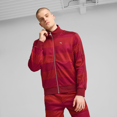 Bunda Puma The Players Lane T7 Striped Track Jacket Rôznofarebný | 626659-13, 2