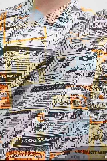 Košeľa Carhartt WIP Short Sleeve Relaxed Fit Revere Collar Catalogue Shirt Rôznofarebný | I034548.2UDXX, 3