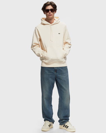 Mikina Lacoste FLEECE HOODIE Béžová | SH9623-XFJ, 1
