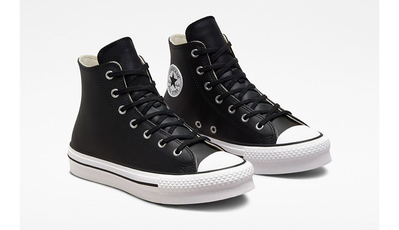 Chuck Taylor All Star Eva Lift Platform Leather High Top