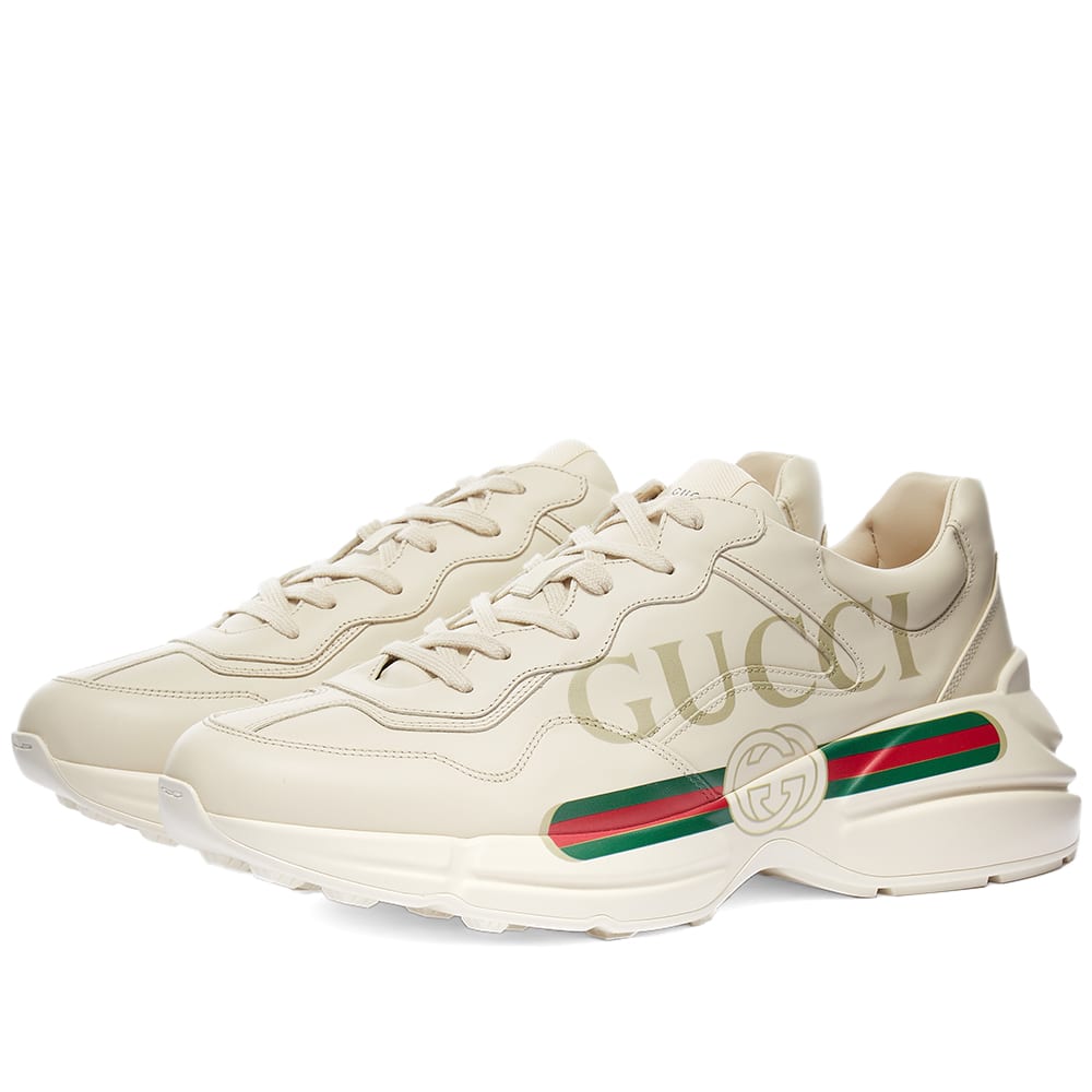Tenisky a topánky Gucci Ryhton Print Sneaker Ivory Béžová | 500877-DRW00-9522, 1