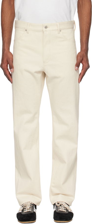 Nohavice Jil Sander Jil Sander Selvage Jeans Béžová | J47KA0266_J46545, 0