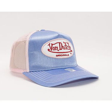 Šiltovka Von Dutch Cary Trucker Satin Blue/Pink Modrá | VD7030161, 0
