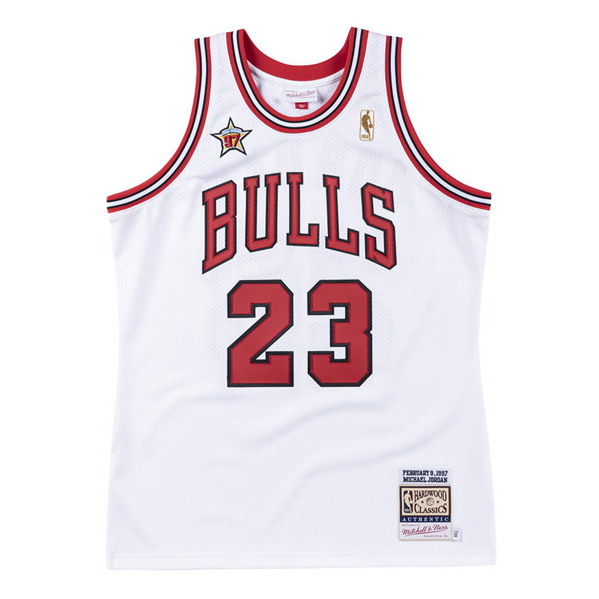 Dres Mitchell & Ness NBA Michael Jordan Chicago Bulls - 1997 - Authentic Jersey Biela | AJY4CP19027-CBUWHIT97MJO, 0