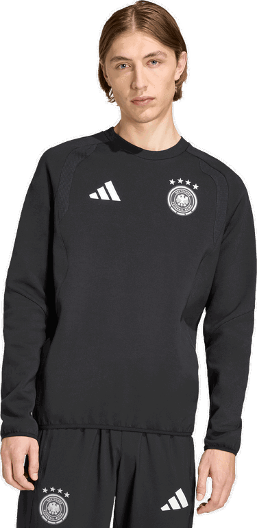 Mikina adidas Originals Germany Tiro 26 Travel Sweatshirt Čierna | jz9328, 2