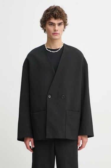 Bunda Nanushka Nanushka CEDRIC Wool Blend Blazer Čierna | NM24FWJK24499, 0