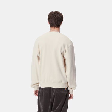 Mikina Carhartt WIP Men's Natural Back to Basics Graphic Sweatshirt Béžová | I034040_9, 1