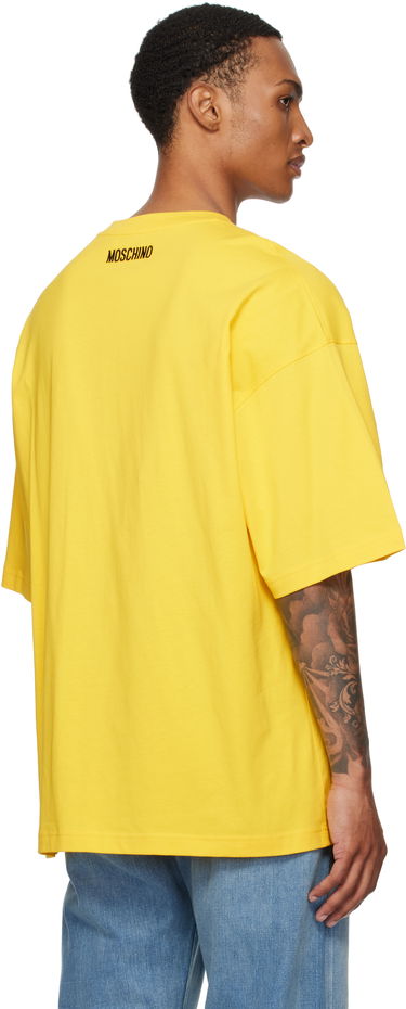 Tričko Moschino Moschino Smiley® Organic Cotton T-Shirt Žltá | 252ZZ072352411027, 2