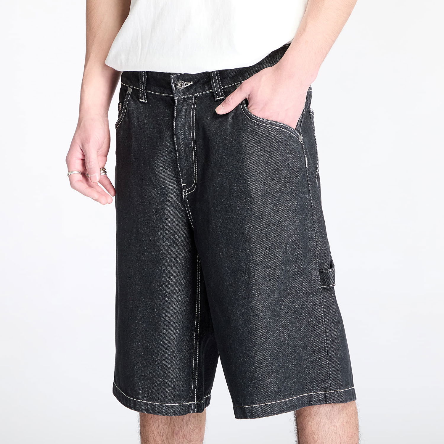 Šortky Dime Dime Classic Denim Shorts Čierna | DIMESP2515BLK, 1