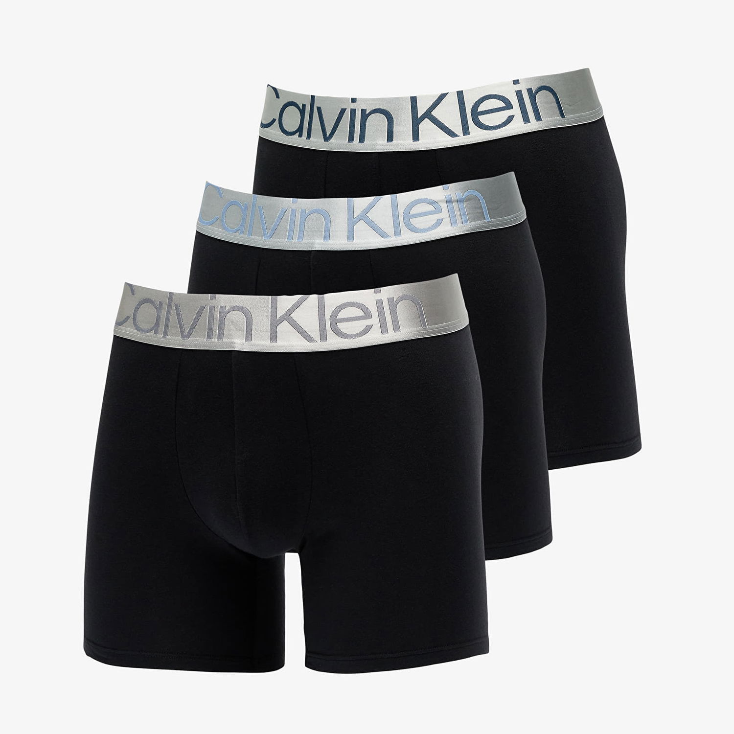 Boxerky CALVIN KLEIN Boxer Brief 3-Pack Black Čierna | NB3131A PZE, 0