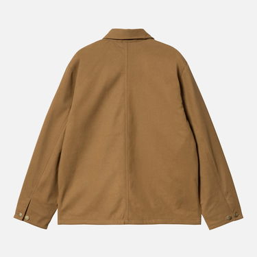Kabáty Carhartt WIP Faux Suede Michigan Coat - Hamilton Brown Hnedá | I033717-HZXX, 0