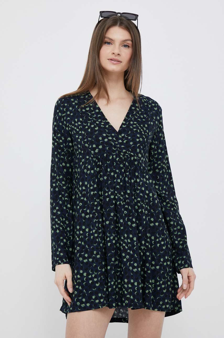 Šaty United Colors of Benetton Dress Navy | 4YRNDV037.81N, 0