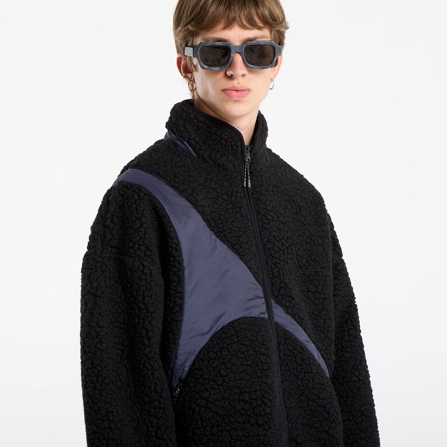 Bunda A-COLD-WALL* A-COLD-WALL* Zonal Fleece Jacket Čierna | ACWMH065 Black, 1