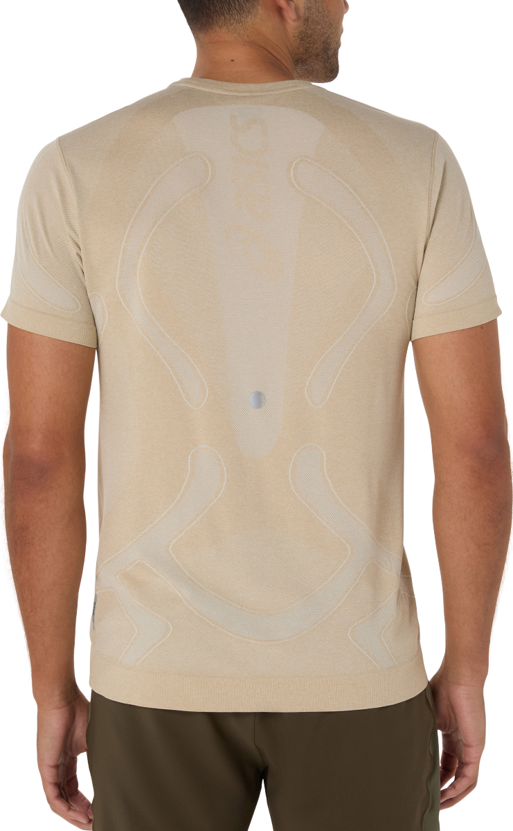 Tričko Asics Asics Road Seamless Short Sleeve T-Shirt Béžová | 2011d355-100, 1