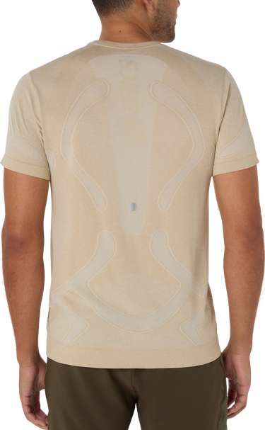 Tričko Asics Asics Road Seamless Short Sleeve T-Shirt Béžová | 2011d355-100, 1