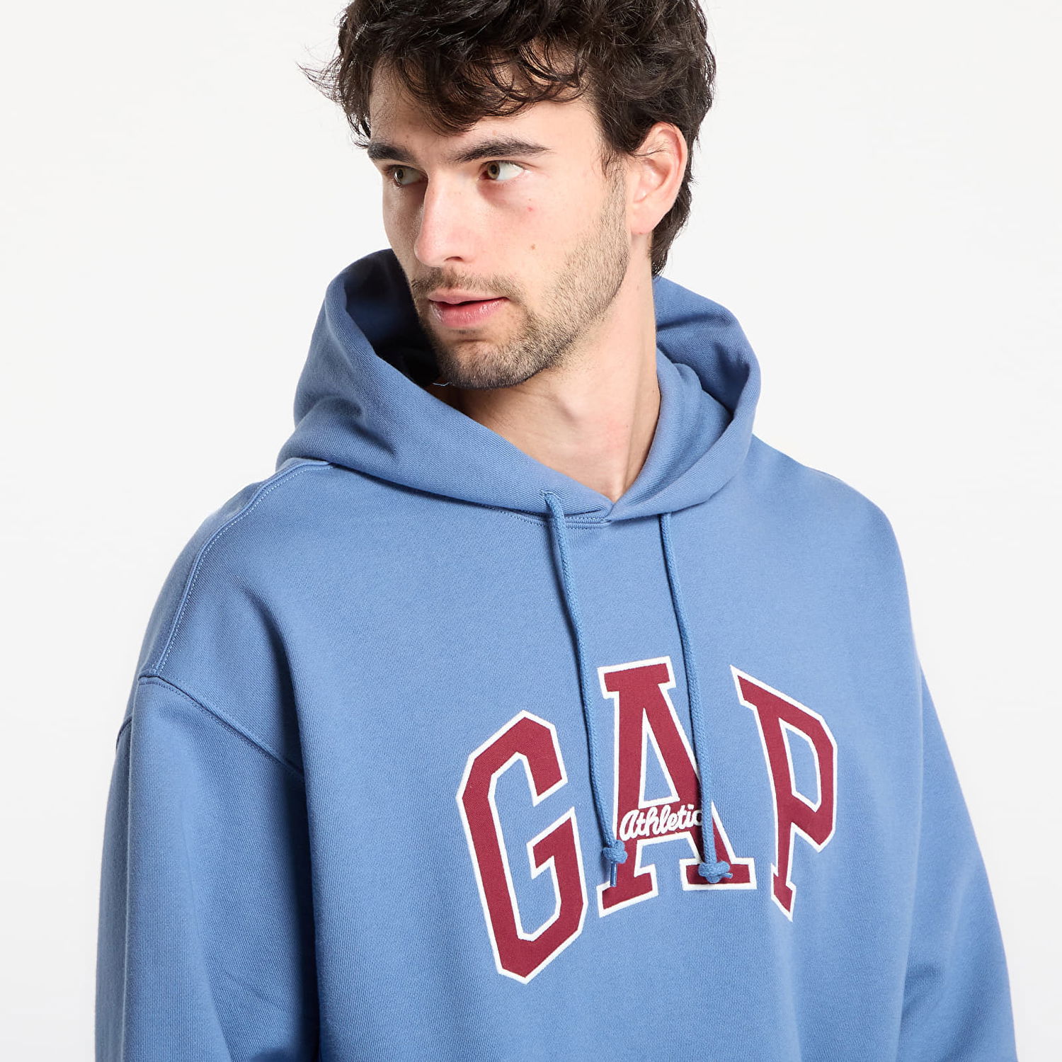 Mikina GAP Oversized Heavyweight Sweatshirt S Modrá | 781237-01, 1