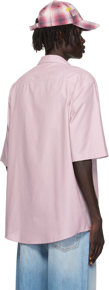 Košeľa Acne Studios Acne Studios Button-Up Camp Collar Shirt Ružová | BB0634-, 2