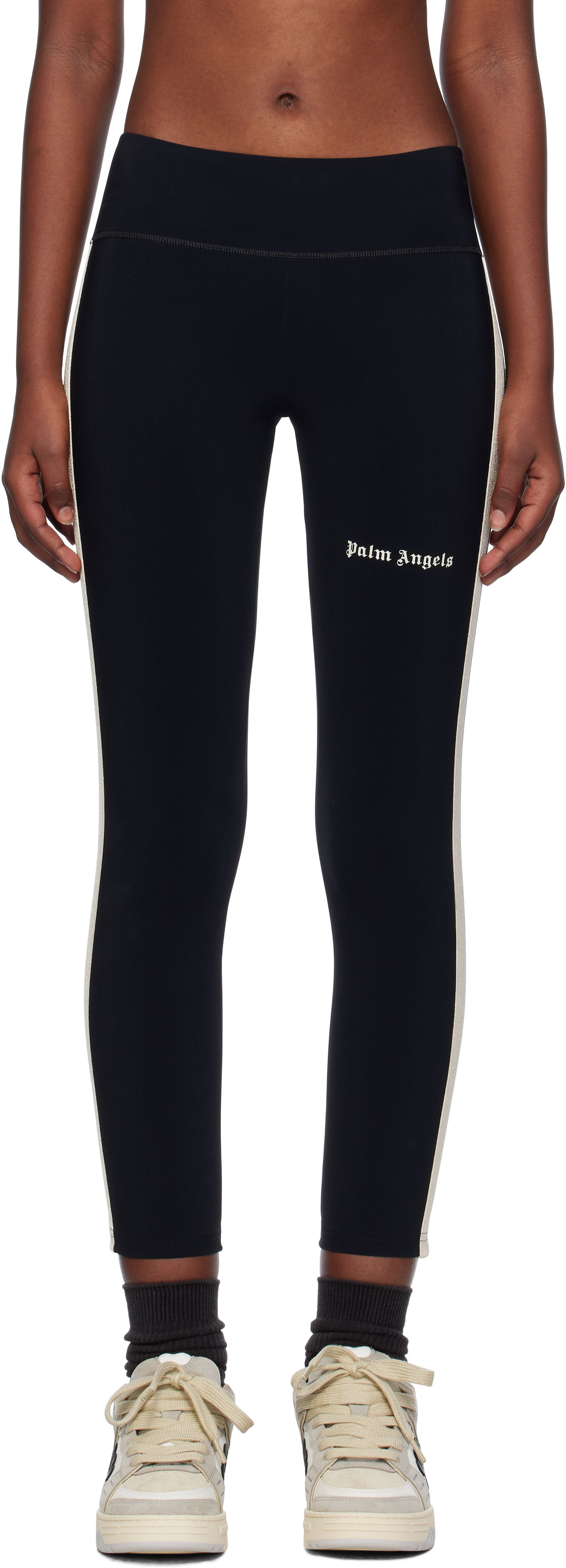 Legíny Palm Angels Training Track Sport Čierna | PWVG008C99FAB0011003, 0
