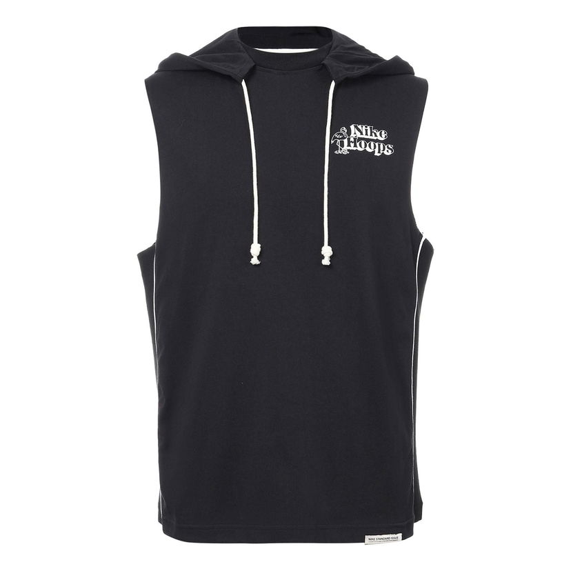 Tielko Nike Dri-FIT Standard Issue Hooded Vest Čierna | DH7442-010