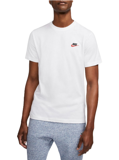 Tričko Nike Sportswear Club Tee Biela | ar4997-100