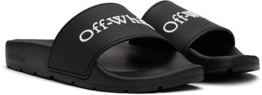 Tenisky a topánky Off-White Black Bookish Pool Slides Čierna | OWIU001C99MAT0011001, 3