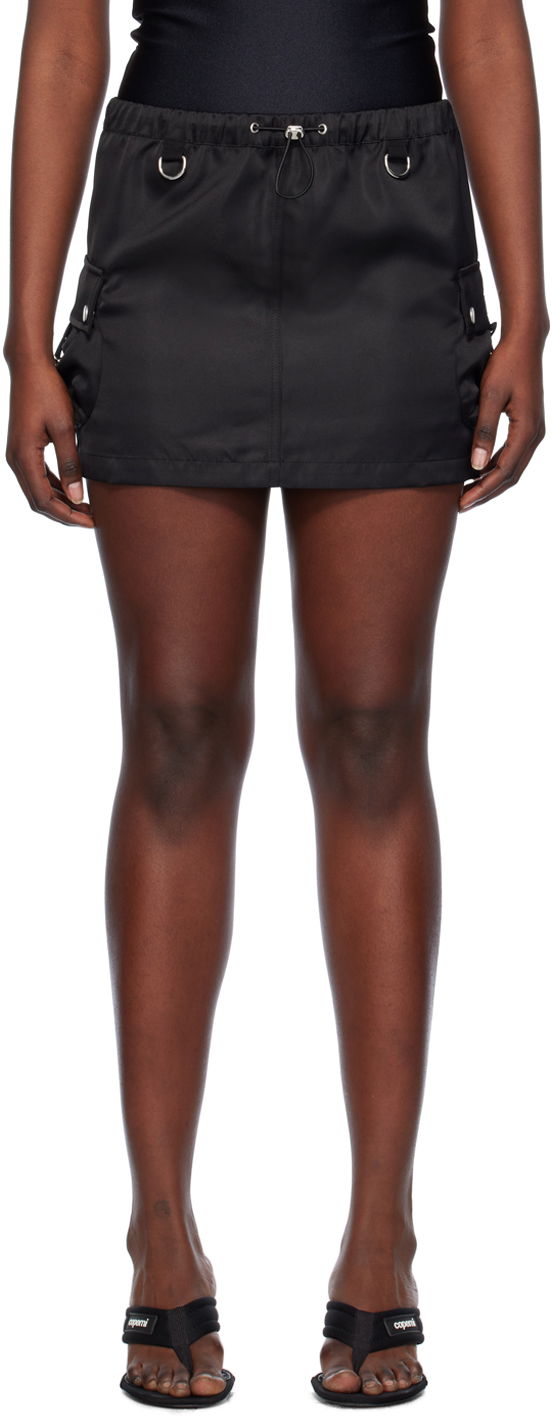 Sukňa Coperni Coperni Cargo Miniskirt Čierna | COPJ49BIS828, 0