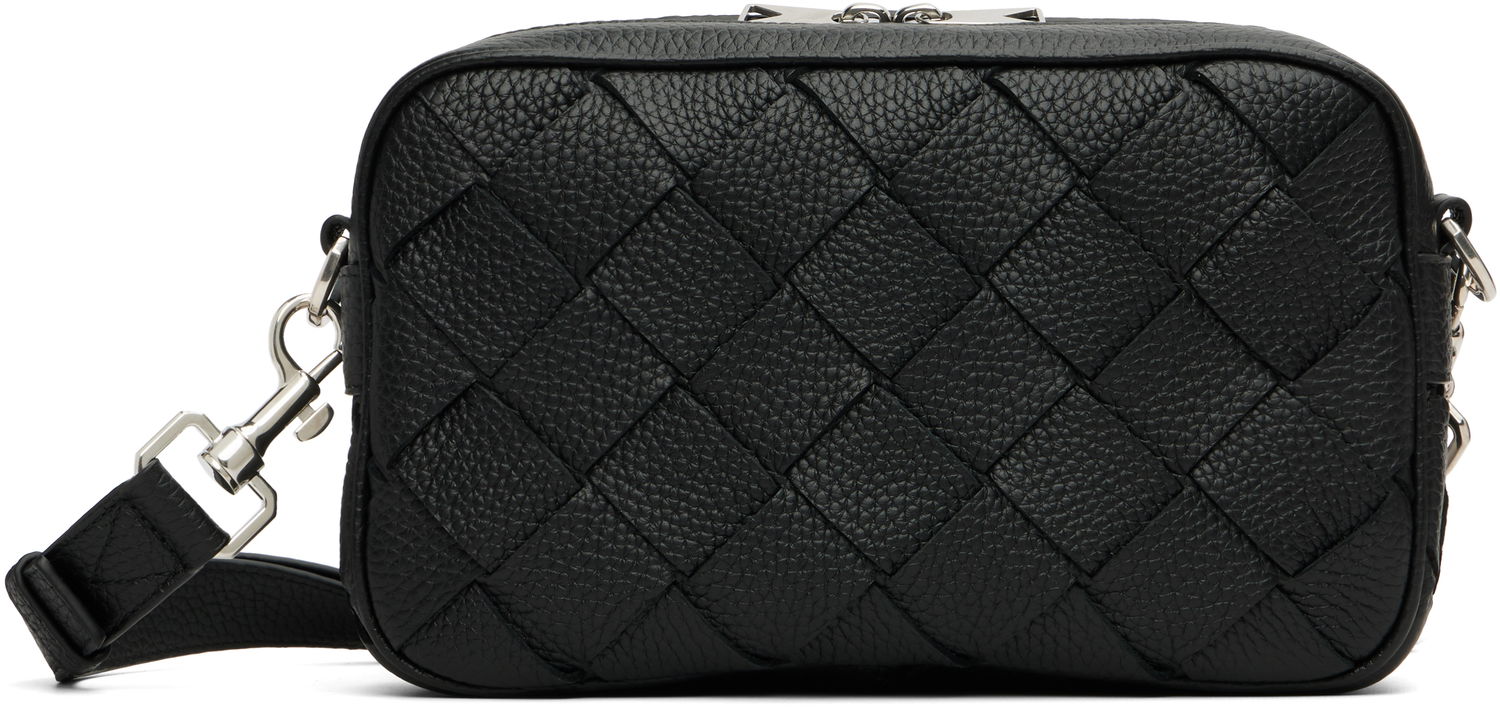Kabelka Bottega Veneta Bottega Veneta Small Intrecciato Camera Bag Čierna | 755923V4G318803, 0