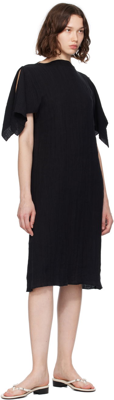 Šaty Baserange Baserange Folio Midi Dress Čierna | DRFO-LC-SU25, 3