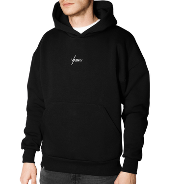 Mikina Vasky Oversize Hoodie Čierna | A-1241-001, 0