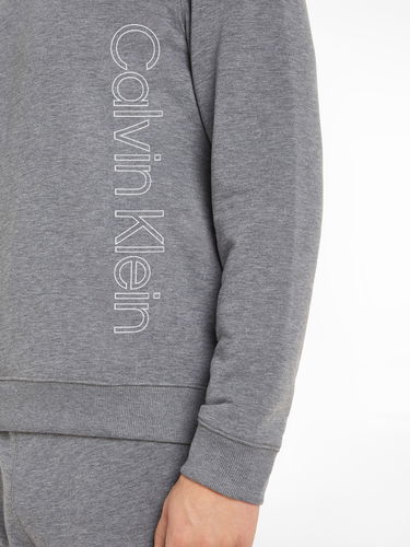 Mikina CALVIN KLEIN Graphic Sweat Hoodie Šedá | 00GMF4W340-P7E, 2