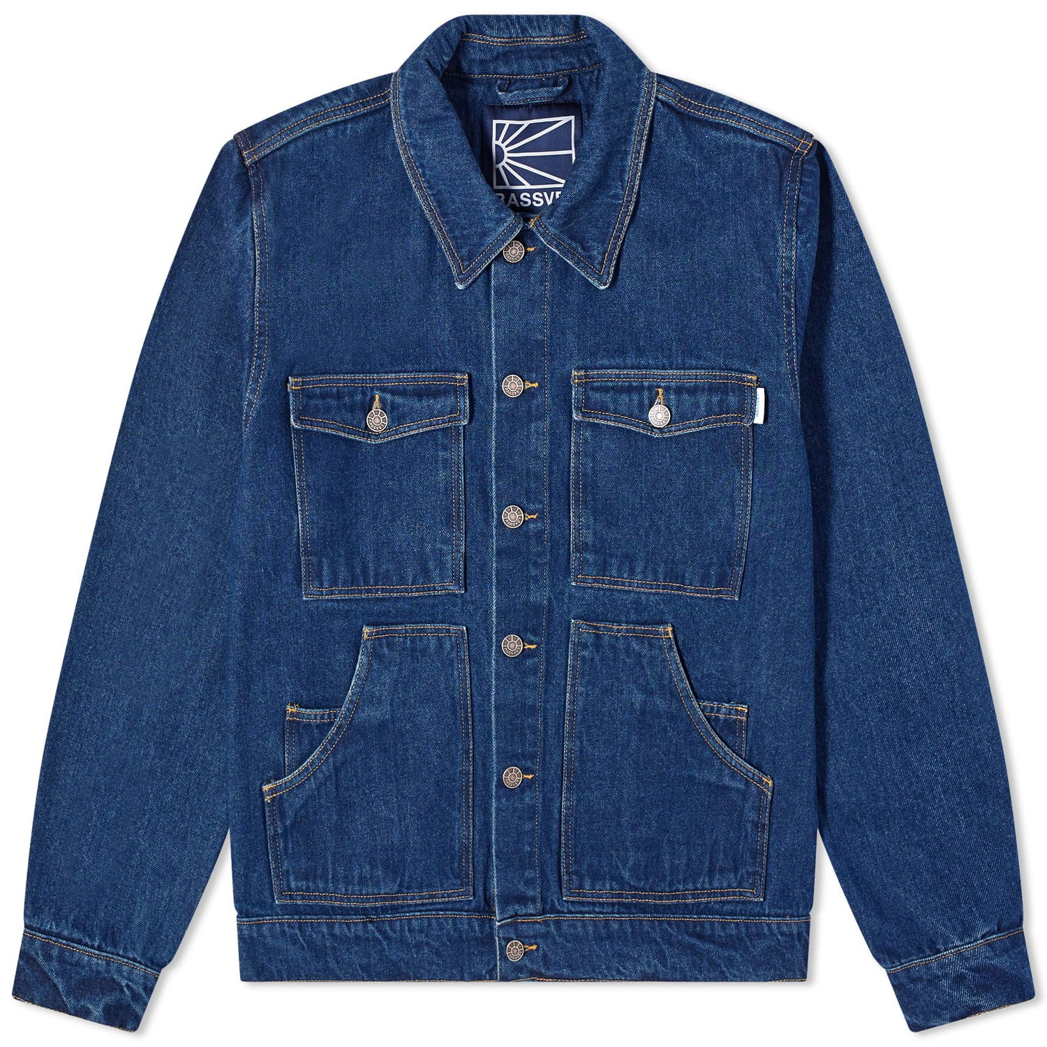 Bunda PACCBET Typo Denim Navy | PACC14J001-BLU, 0