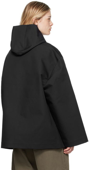 Mikina Studio Nicholson Studio Nicholson Raine Hooded Zip-Up Jacket Čierna | RAINE SNM - 1190, 2