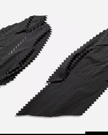 Trenčkot Mizuno Tech Hard Shell Trench Coat Čierna | B2GEC511-09, 1