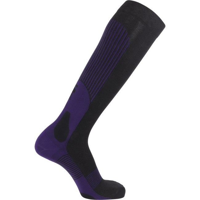 Ponožky Salomon Advanced Knee-High Compression Socks Fialová | LC2624500, 0