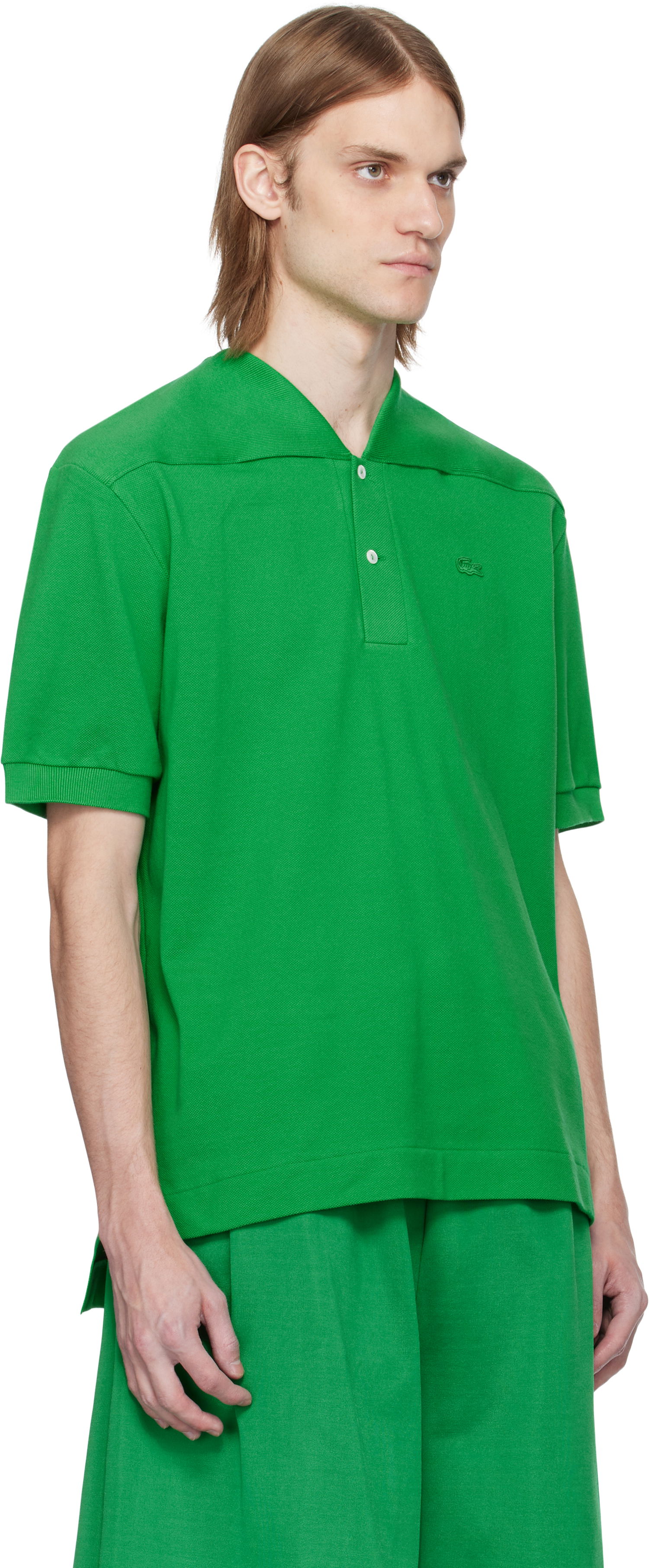 Polo tričko Lacoste Lacoste Runway Classic Fit Polo Zelené | PH6738, 1