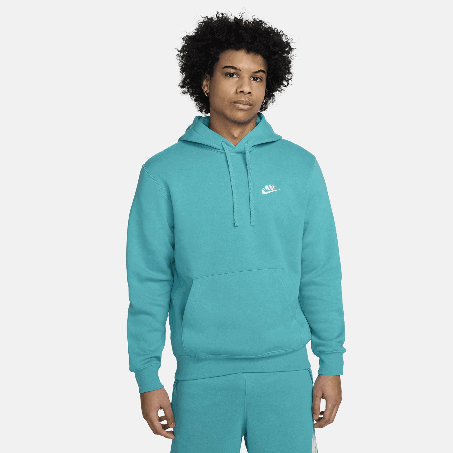 Mikina Nike Sportswear Club Fleece Modrá | BV2654-345, 0