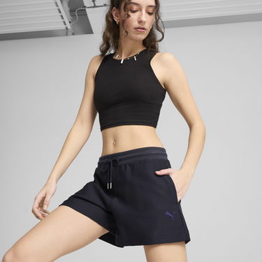 Šortky Puma PREMIUM ESS A-Line 4" Jacquard Shorts Čierna | 629782_16, 1