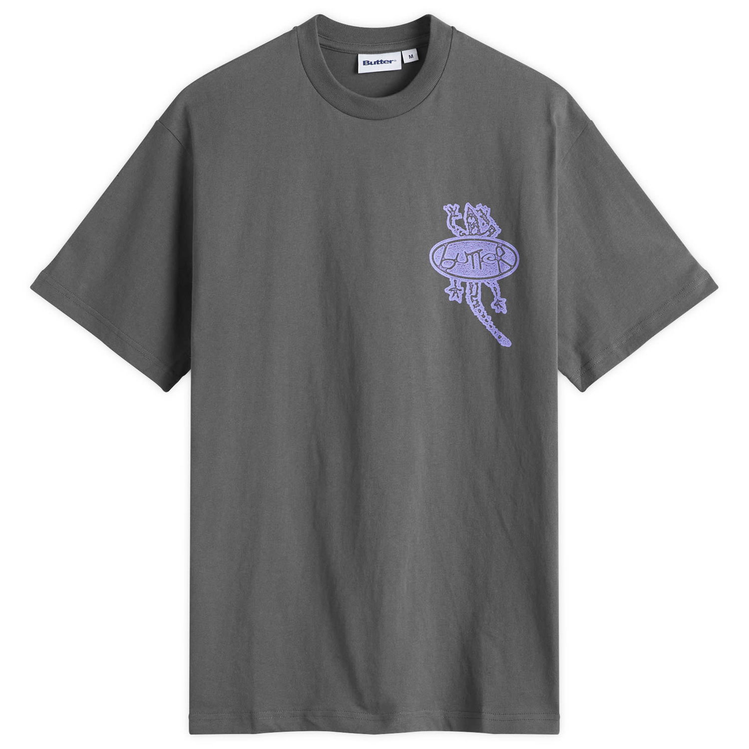 Tričko Butter Goods Wipeout Graphic T-Shirt Šedá | BG252105-BLK, 1